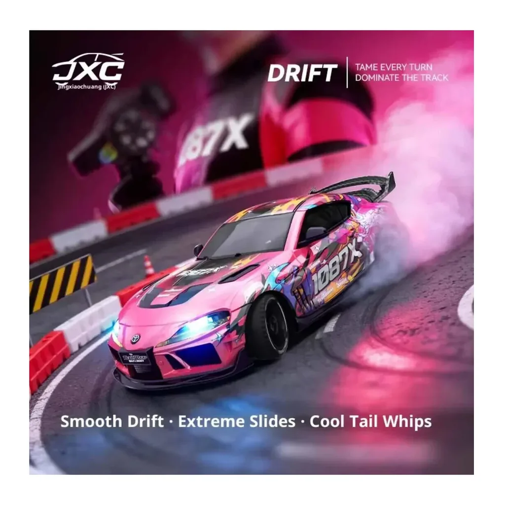 EditionSANI-Azeon-ML-315348-04 Azeon JXC SP4301 Supra 1/43 4WD RC Drift Car, Lion Dance Edition
