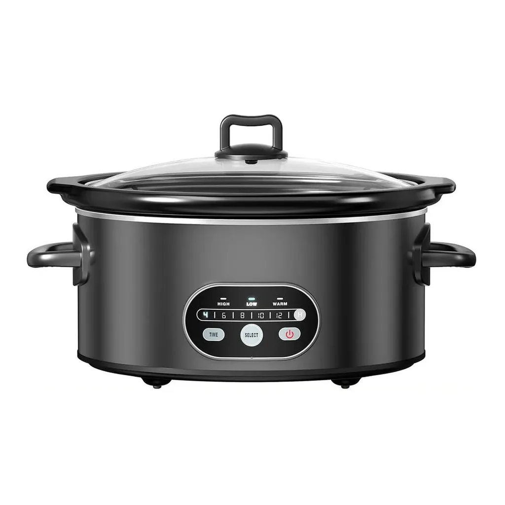 Sweet - 6QT Slow Cooker, Programmable Multi Cookers with 3 Temperature - Black – product image 1 Sweet - 6QT Slow Cooker, Programmable Multi Cookers with 3 Temperature - Black – product view 1