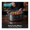 Sweet - 6QT Slow Cooker, Programmable Multi Cookers with 3 Temperature - Black – product image 2 Sweet - 6QT Slow Cooker, Programmable Multi Cookers with 3 Temperature - Black – product view 2