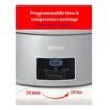 EditionSANI-BC-4587S-10288877-02 Betty Crocker 6-Quart Oval Digital Slow Cooker