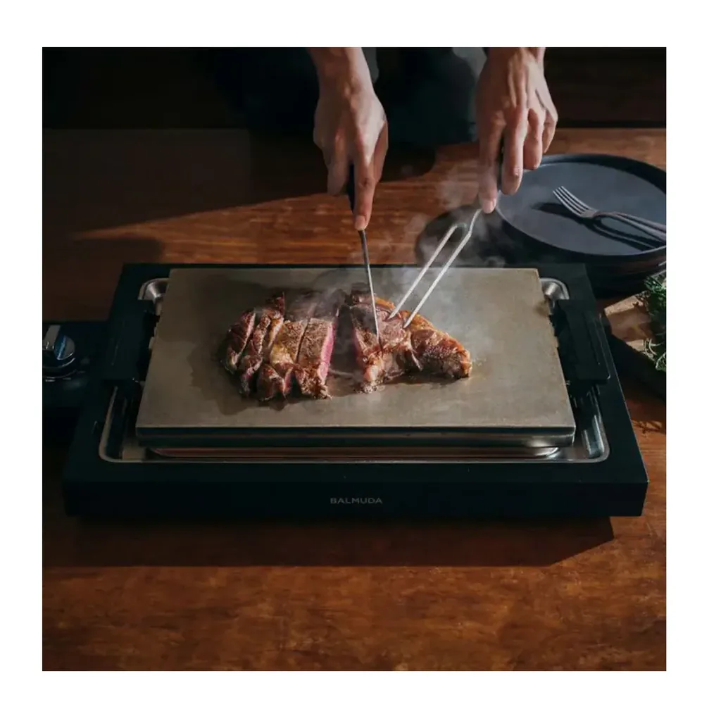 EditionSANI-Balmuda-K10H-BK-12332669-05 Balmuda K10H-BK The Teppanyaki Electric Griddle