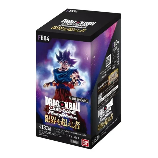 EditionSANI-Bandai-ML-313719-01 Bandai Dragon Ball Super Fusion World FB04 Booster Box, Japanese