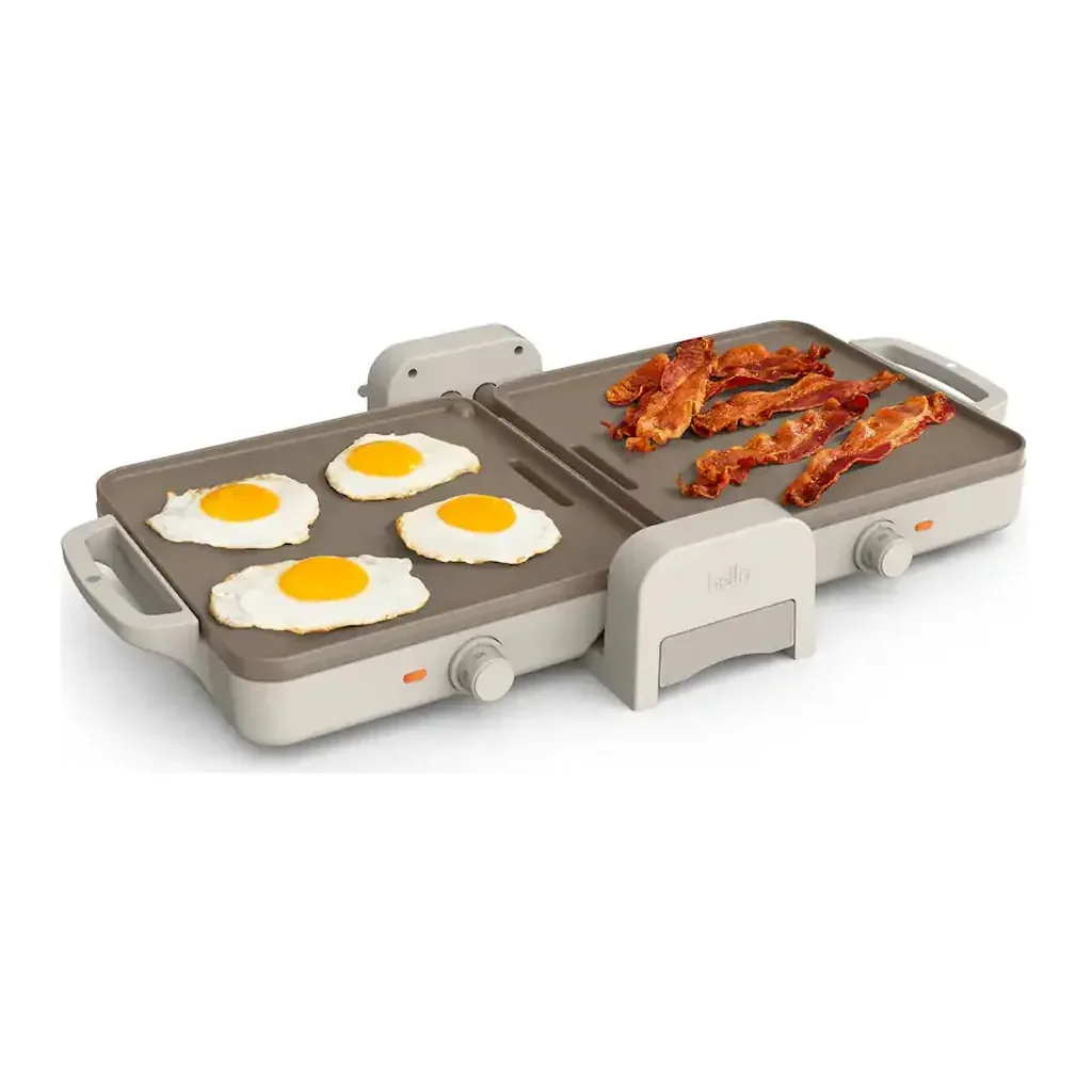 EditionSANI-Bella-35101-016A-6637321-01 Bella 10 x 20-Inch Fold & Store Dual-Temperature Electric Griddle