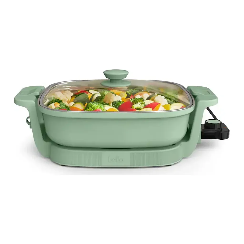 EditionSANI-Bella-35260-023A-6637292-01 Bella 12 x 12-Inch Make & Take Electric Skillet