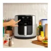bella PRO 90223 - Touchscreen controls in use bella PRO SmartCrisp 90223 stainless steel 8-quart air fryer - Touchscreen controls in use