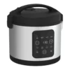 bella PRO 90226 - Angled front view bella PRO 90226 stainless steel 20-cup digital rice cooker - Angled front view