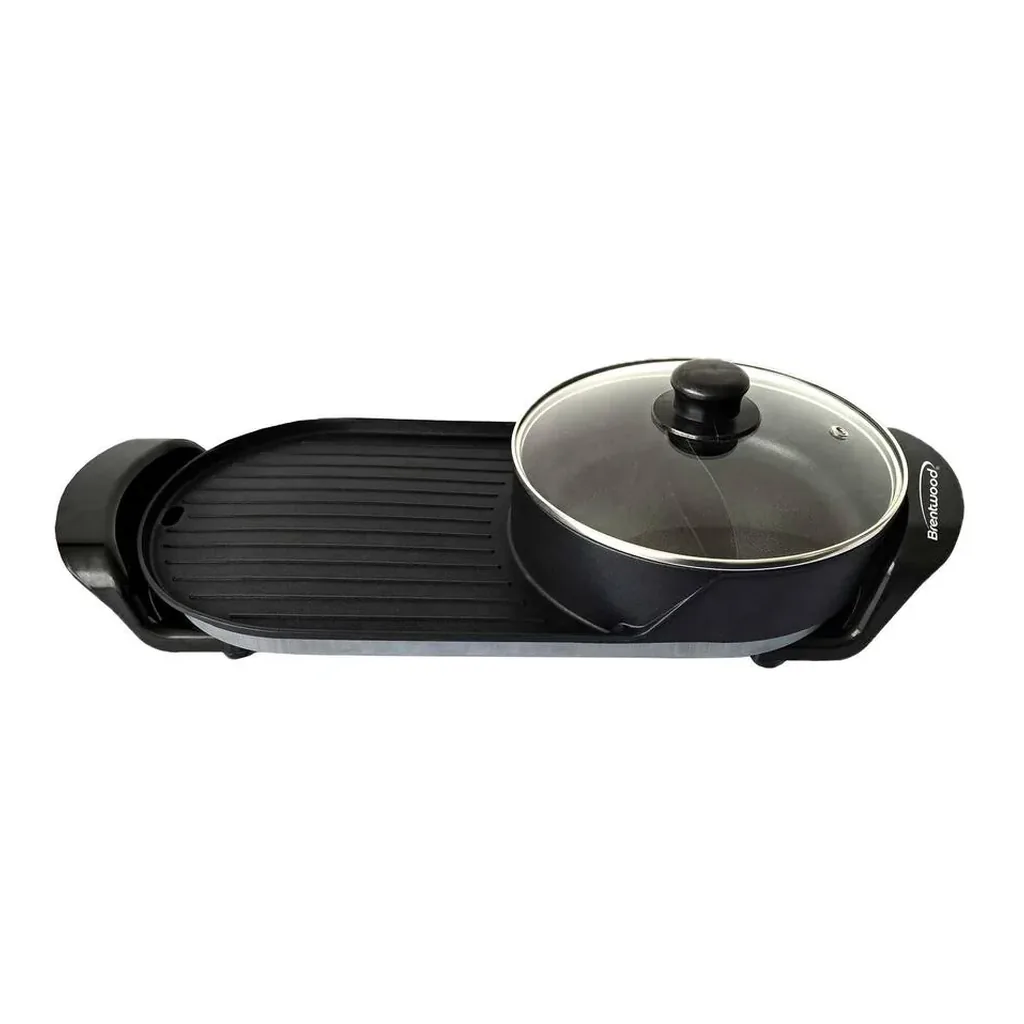 EditionSANI-Brentwood-SK-71BK-11082912-01 Brentwood SK-71BK 2-Quart Hot Pot and Korean BBQ Grill