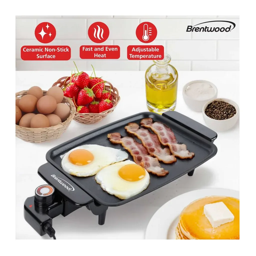 EditionSANI-Brentwood-TS-810-12164388-03 Brentwood TS-810 12 x 10-Inch Ceramic Electric Griddle