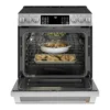 EditionSANI-CES700P2MS1-6488860-03 Café - 30 in. Wide 5 Elements 5.7 Cu. Ft. Slide-In Electric Convection Range, Customizable