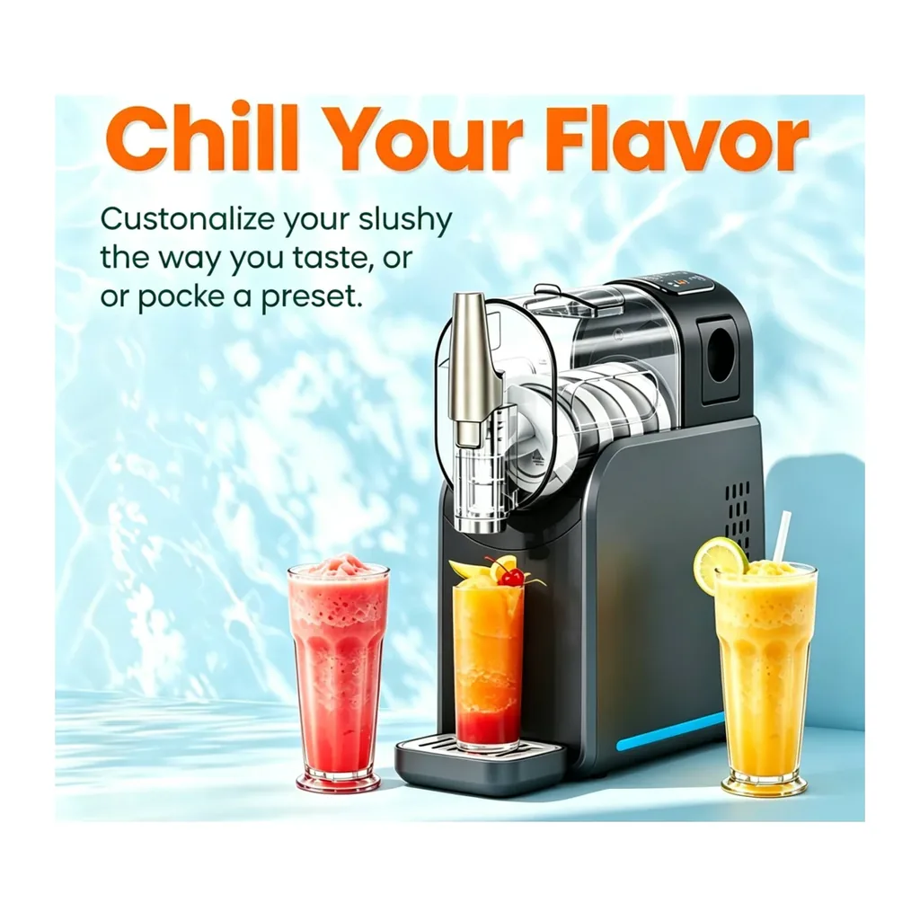 EditionSANI-COWIN-Slushie-Machine-13018839-06 COWIN 5-Preset Frozen Drink & Slushie Maker – Gray