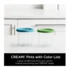 EditionSANI-CREAMi-Pints-and-Lids-XSKPLID2CD-6618844-03 Ninja CREAMi 16-oz. Pints & Lids, 2-Pack for NC299/NC300 – Clear/Lime/Aqua