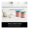 EditionSANI-CREAMi-Pints-and-Lids-XSKPLID2CD-6618844-04 Ninja CREAMi 16-oz. Pints & Lids, 2-Pack for NC299/NC300 – Clear/Lime/Aqua