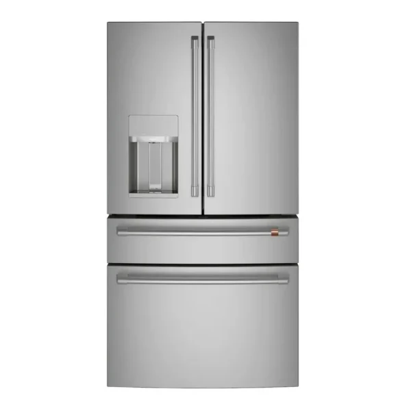 EditionSANI-CXE22DP2PS1-6470493-01 Café CXE22DP2PS1 - 36 in. Wide 22.3 Cu. Ft. 4-Door French Door Counter-Depth Smart Refrigerator with Convertible Drawer with Soft Freeze - Stainless Steel