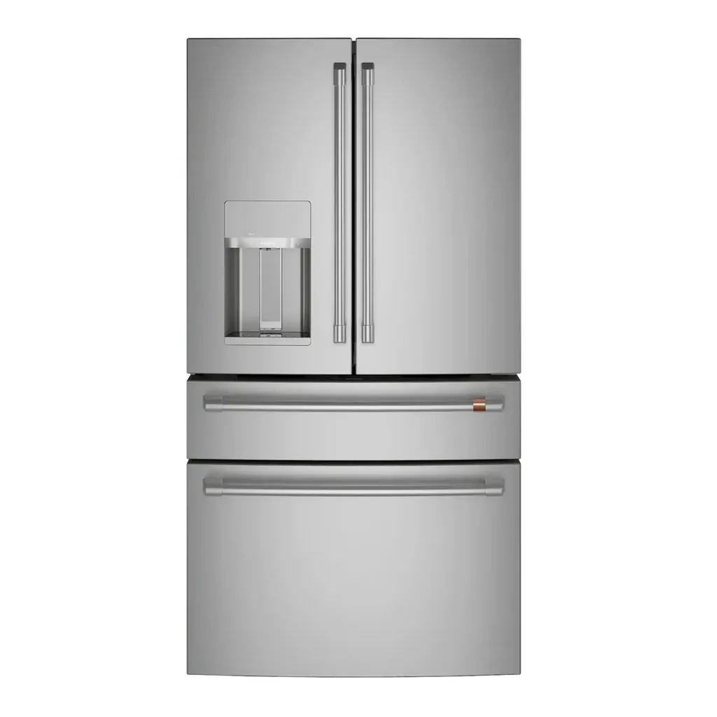 EditionSANI-CXE22DP2PS1-6470493-01 Café CXE22DP2PS1 - 36 in. Wide 22.3 Cu. Ft. 4-Door French Door Counter-Depth Smart Refrigerator with Convertible Drawer with Soft Freeze - Stainless Steel