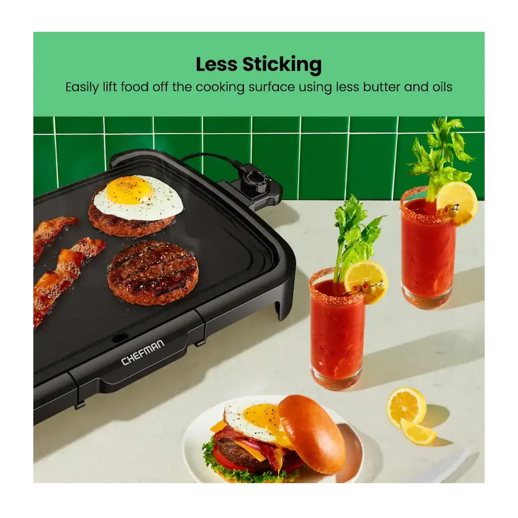 EditionSANI-Chefman-RJ23-LG-V3-11295812-02 Chefman RJ23-LG-V3 10 x 20-Inch Electric Griddle