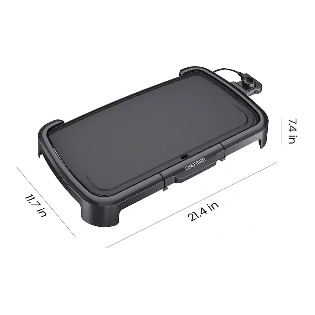 EditionSANI-Chefman-RJ23-LG-V3-11295812-04 Chefman RJ23-LG-V3 10 x 20-Inch Electric Griddle