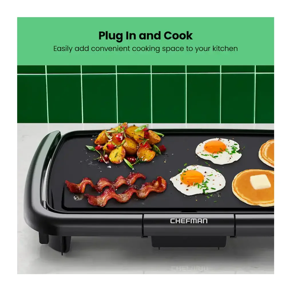 EditionSANI-Chefman-RJ23-SM-V3-11295811-03 Chefman RJ23-SM-V3 10 x 16-Inch Immersible Electric Griddle
