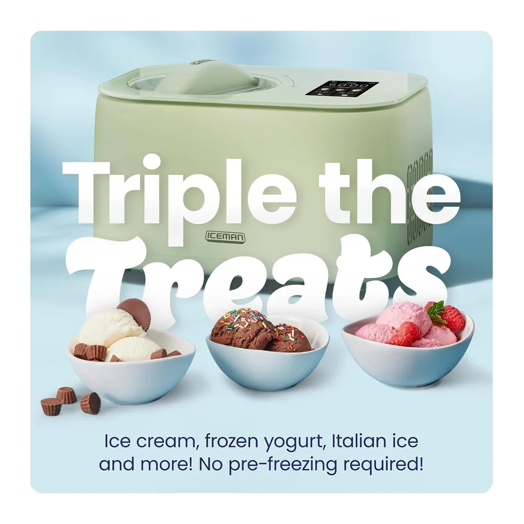 EditionSANI-Chefman-RJ64-10-V2-PTC-12854726-04 Chefman Iceman Trio RJ64-10-V2-PTC Ice Cream Maker – Pistachio