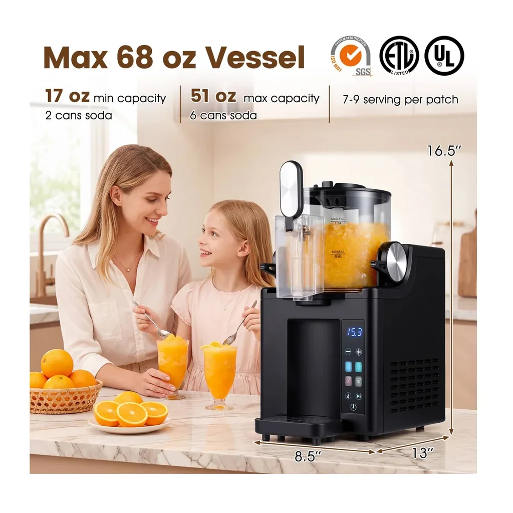 EditionSANI-Costway-BBYHCST15267-13104994-03 Costway BBYHCST15267 68-oz. Slushie Maker – Black