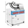 EditionSANI-Costway-COST02259-10099823-02 Costway COST02259 Dual-Blade Electric Snow Cone Machine – White