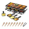 EditionSANI-Costway-HCST16102-12942279-01 Costway HCST16102 8-Person Raclette Grill with Reversible Plate