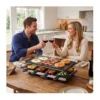 EditionSANI-Costway-HCST16102-12942279-04 Costway HCST16102 8-Person Raclette Grill with Reversible Plate