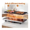 EditionSANI-Costway-HCST16102-12942279-06 Costway HCST16102 8-Person Raclette Grill with Reversible Plate