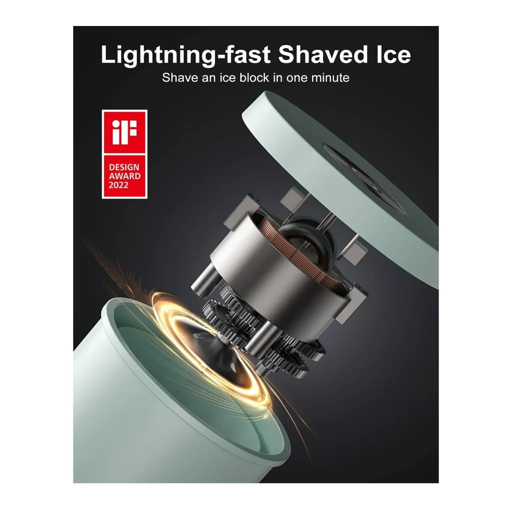 EditionSANI-Crownful-SI02USG-12828245-03 Crownful SI02USG Electric Shaved Ice Maker – Blue