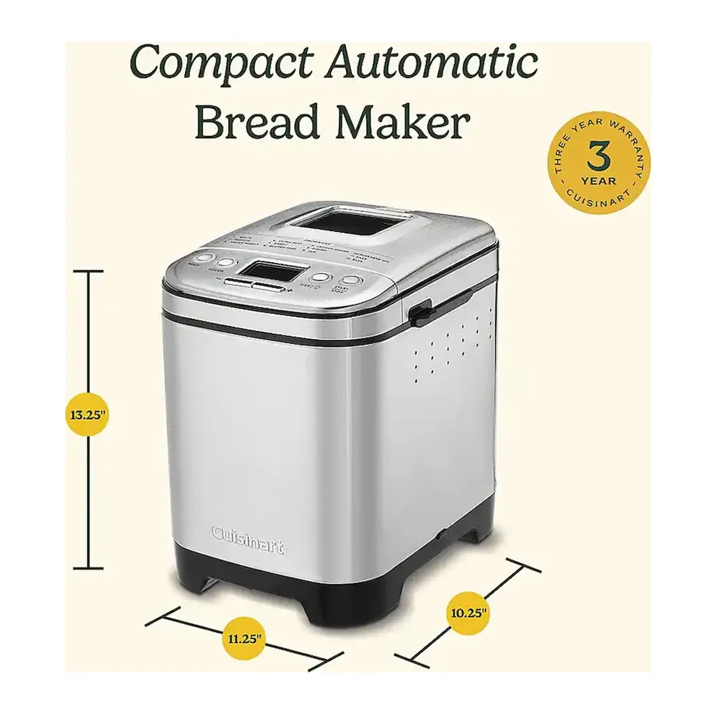 EditionSANI-Cuisinart-Compact-Automatic-Bread-Maker-Stainless-Steel-12747505-07 Cuisinart Compact Automatic Bread Maker — Stainless Steel