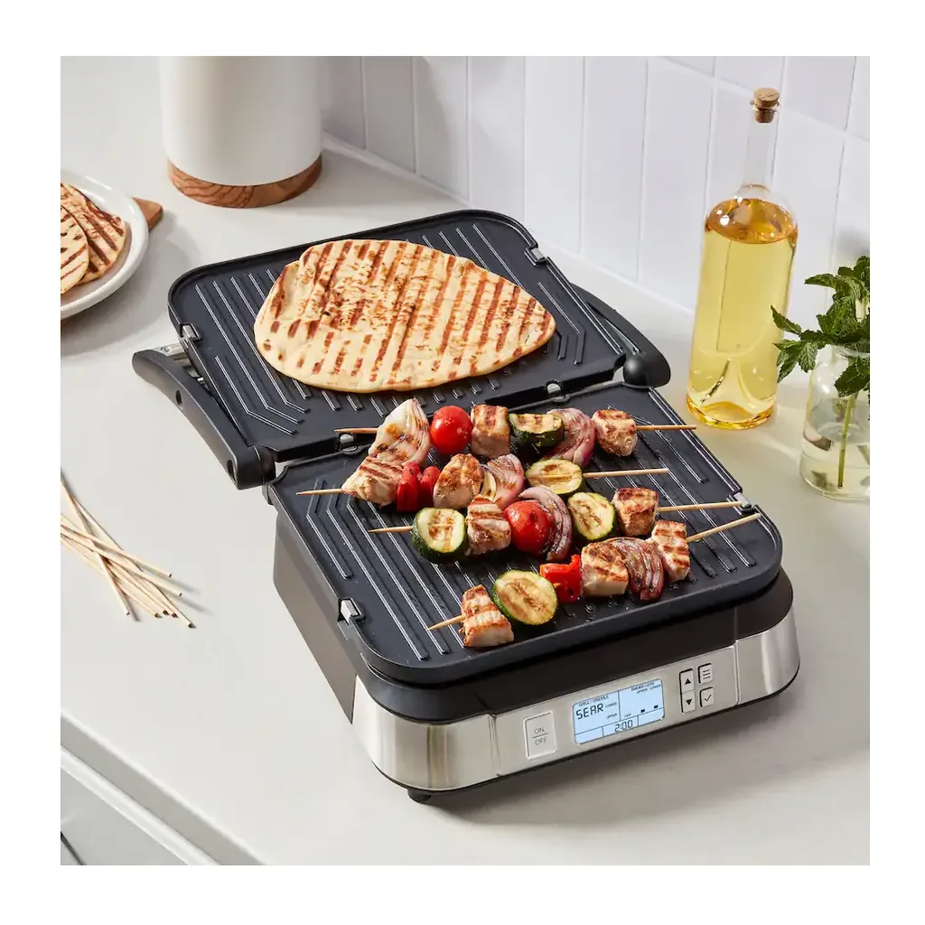 EditionSANI-Cuisinart-GR-6SNAS-6593084-03 Cuisinart GR-6SNAS Indoor Griddler with Smoke-Less Mode