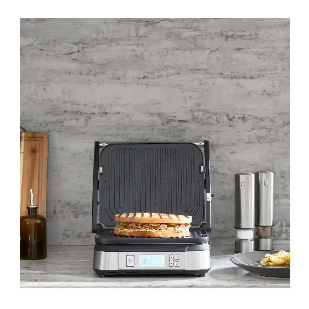 EditionSANI-Cuisinart-GR-6SNAS-6593084-05 Cuisinart GR-6SNAS Indoor Griddler with Smoke-Less Mode