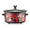 EditionSANI-DCM-502-12715739-02 Disney DCM-502 Mickey Mouse 5 Quart Slow Cooker with 20 Ounce Dipper - Red