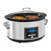 EditionSANI-DHHD-10988012-13104887-01 RYHNUYNE 6-Quart Programmable Slow Cooker with Silicone Liners