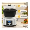 EditionSANI-DHHD-10988012-13104887-03 RYHNUYNE 6-Quart Programmable Slow Cooker with Silicone Liners