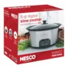 Nesco - 6-Qt. Stainless Steel Digital Slow Cooker - Metallic – product image 6 Nesco - 6-Qt. Stainless Steel Digital Slow Cooker - Metallic – product view 6