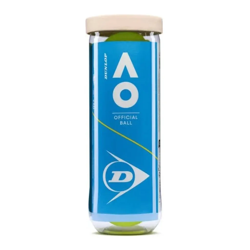 EditionSANI-DUNLOP-ML-247352-04 Dunlop Australian Open Tennis Balls, 24 Cans / 72 Balls