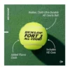 EditionSANI-DUNLOP-ML-247374-04 Dunlop Fort All Court Tennis Balls, 24 Cans / 72 Balls