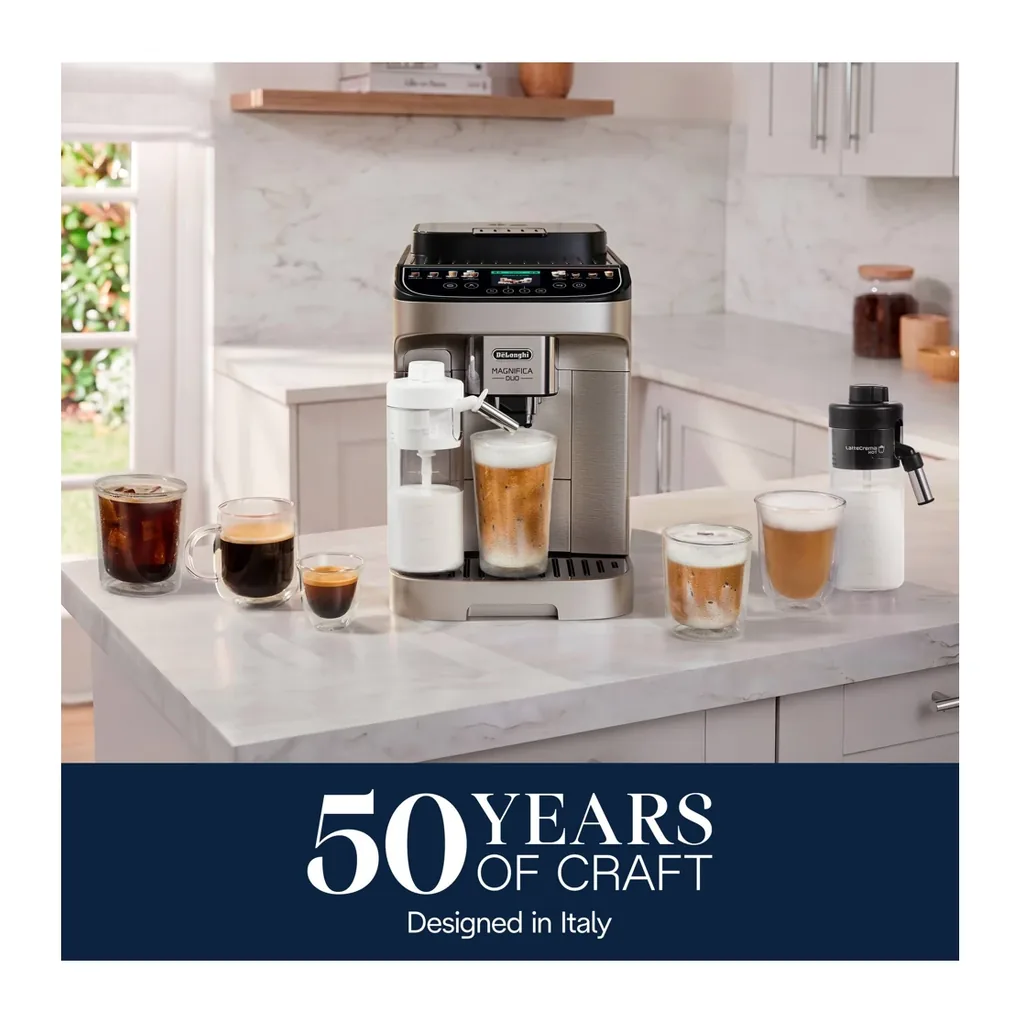 EditionSANI-De-Longhi-ECAM33080SXB-6681517-02 De'Longhi Magnifica Duo ECAM33080SXB Automatic Espresso Machine – Silver