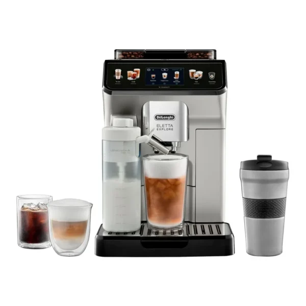 EditionSANI-De-Longhi-ECAM45086S-6604126-01 De'Longhi Eletta Explore ECAM45086S Automatic Espresso Machine – Silver