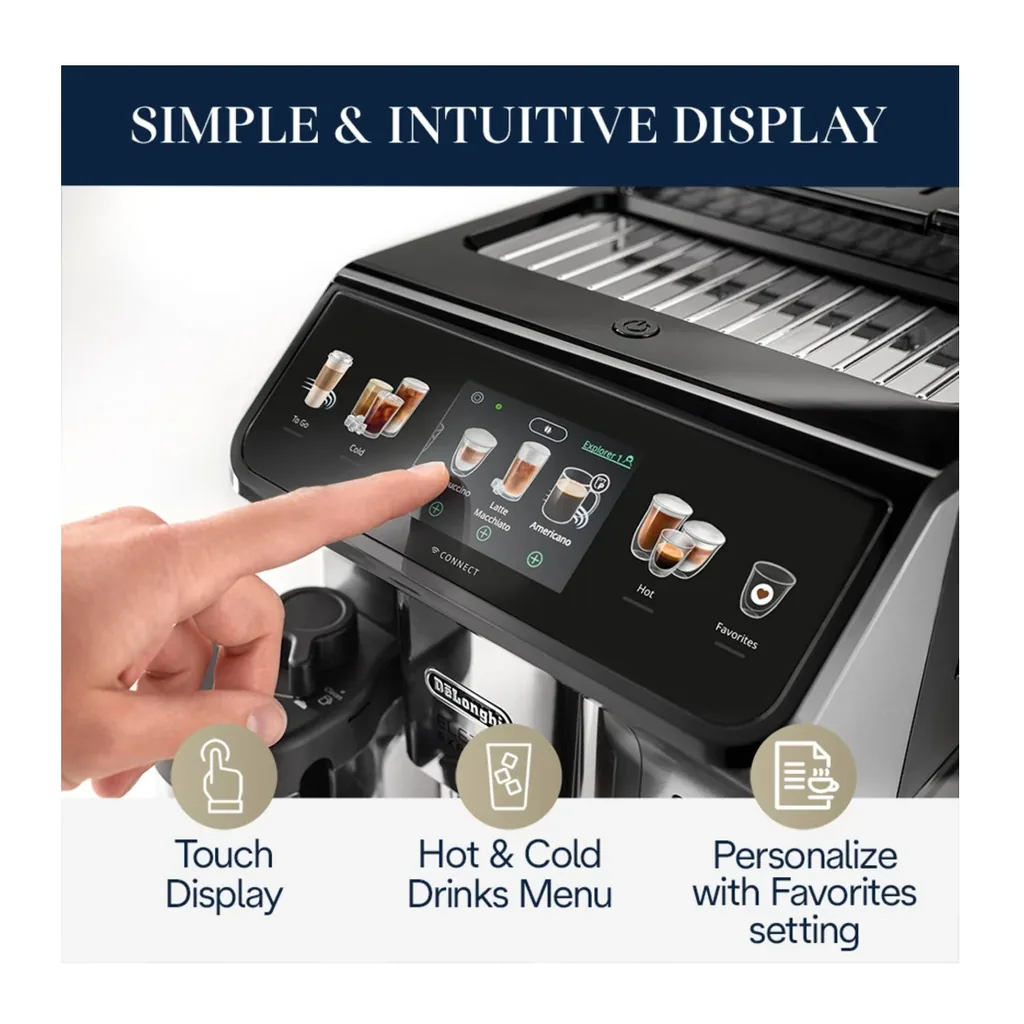 EditionSANI-De-Longhi-ECAM45086S-6604126-06 De'Longhi Eletta Explore ECAM45086S Automatic Espresso Machine – Silver