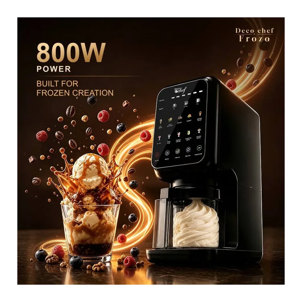 EditionSANI-Deco-Chef-KF-2505-13144753-02 Deco Chef Frozo KF-2505 14-in-1 Frozen Treat Maker – Black