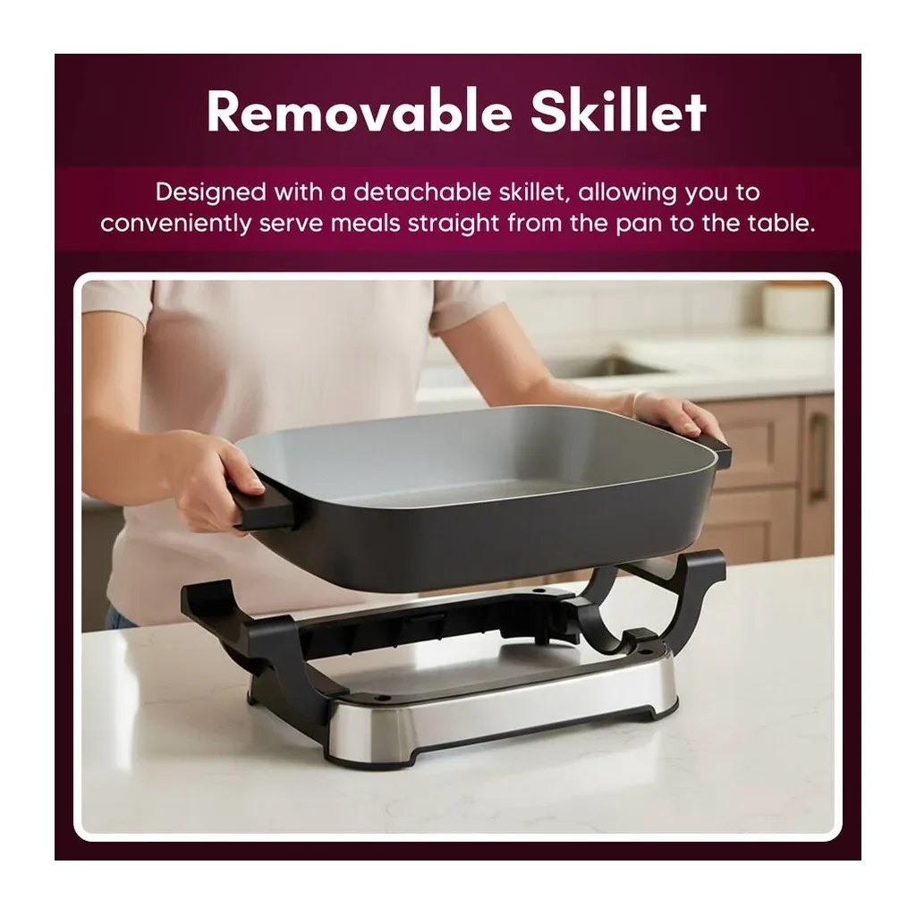 EditionSANI-Elite-Cuisine-EGX1000-12902577-02 Elite Cuisine EGX1000 15 x 12-Inch Foldable Electric Skillet