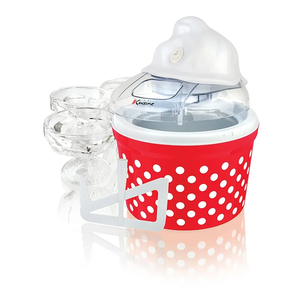 EditionSANI-Euro-Cuisine-ICM26RD-10183040-01 Euro Cuisine ICM26RD 1.5-Qt. Ice Cream Maker – Red