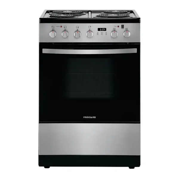 EditionSANI-FFEH2422US-6355956-01 Frigidaire - 24 in. Wide 4 elements 1.9 Cu. Ft. Freestanding Electric Range with Hidden Bake Element
