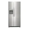 EditionSANI-FRSS2323AS-6506202-01 Frigidaire - 33 in. Wide 22.3 Cu. Ft. Side-by-Side Refrigerator - Stainless Steel