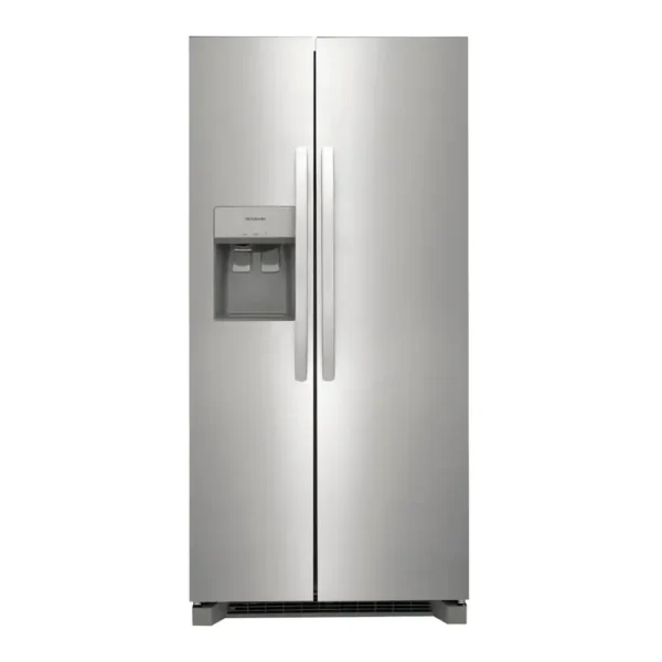 EditionSANI-FRSS2323AS-6506202-01 Frigidaire - 33 in. Wide 22.3 Cu. Ft. Side-by-Side Refrigerator - Stainless Steel