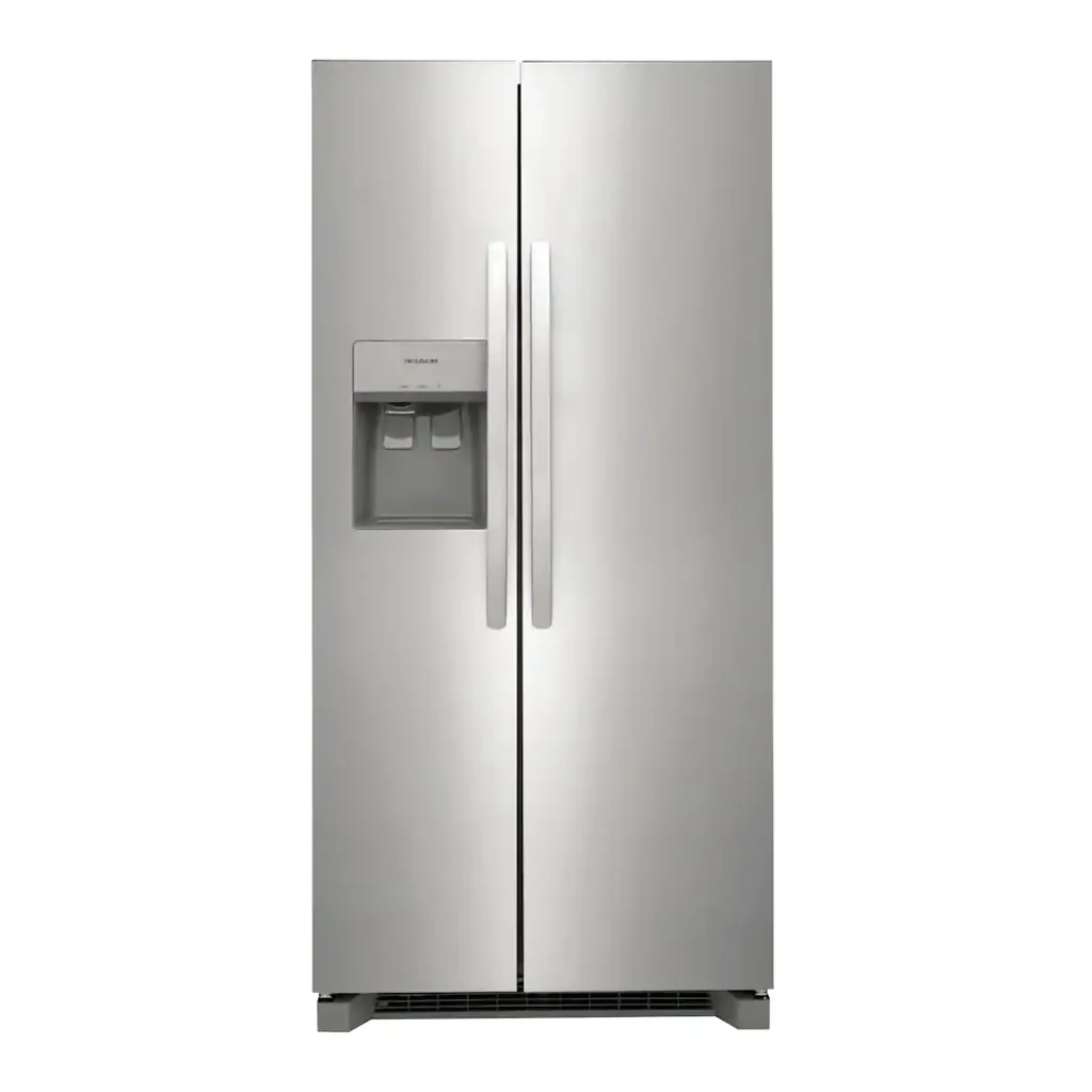 EditionSANI-FRSS2323AS-6506202-01 Frigidaire - 33 in. Wide 22.3 Cu. Ft. Side-by-Side Refrigerator - Stainless Steel