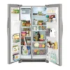 EditionSANI-FRSS2623AS-6506246-05 Frigidaire - 36 in. Wide 25.6 Cu. Ft. Side-by-Side Refrigerator - Stainless Steel