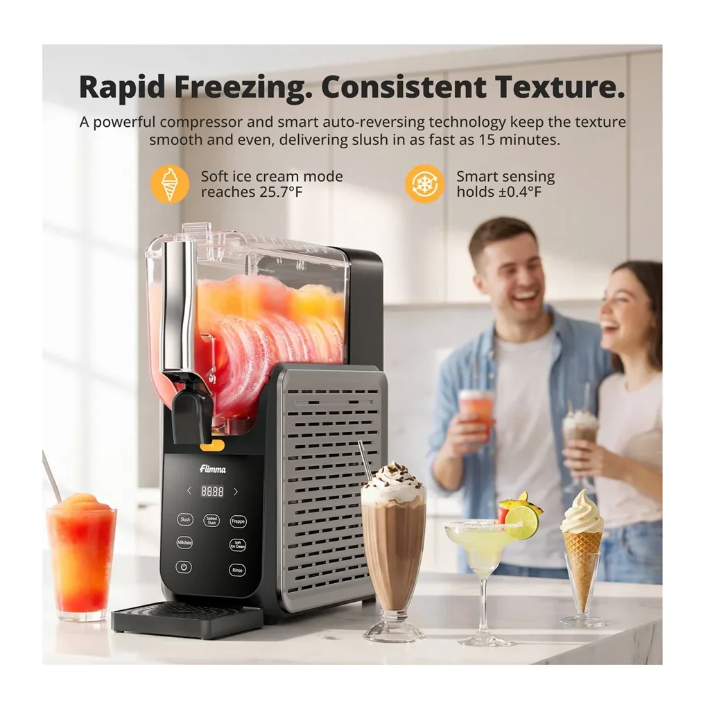 EditionSANI-Flimma-AS301-12673357-04 Flimma AS301 120-oz. 5-in-1 Frozen Drink Maker – Black