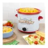 Game Day - 4-Quart Slow Cooker - Silver – product image 3 Game Day - 4-Quart Slow Cooker - Silver – product view 3